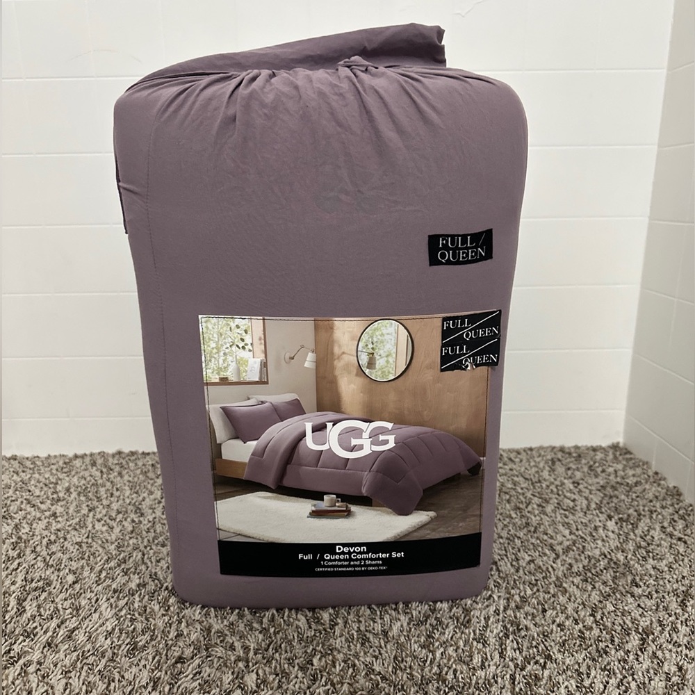 Ugg Devon Full / Queen Comforter Set - Picture 7 of 12